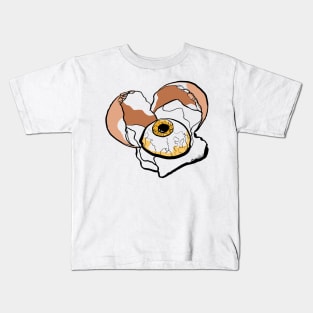 Single Line - Eyegg Kids T-Shirt